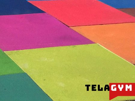 color-flooring-sport-rubber گرانول باشگاهی تجهیزات بدنسازی کراس فیت تمرین در خانه 2